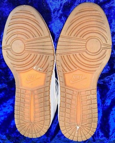 Nike Dunk Sky Hi High White Gum Shoes Us 7 Eu 38 644877-103 - Picture 8 of 9