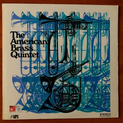 THE AMERICAN BRASS QUINTET,  1st GER MPS 1969, NM