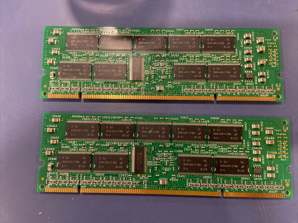 2qty MICRON 512MB PC100 SDRAM 100MHz ECC Memory Module MT18LSDT32144G-75D7 SUN - Image 3 of 3