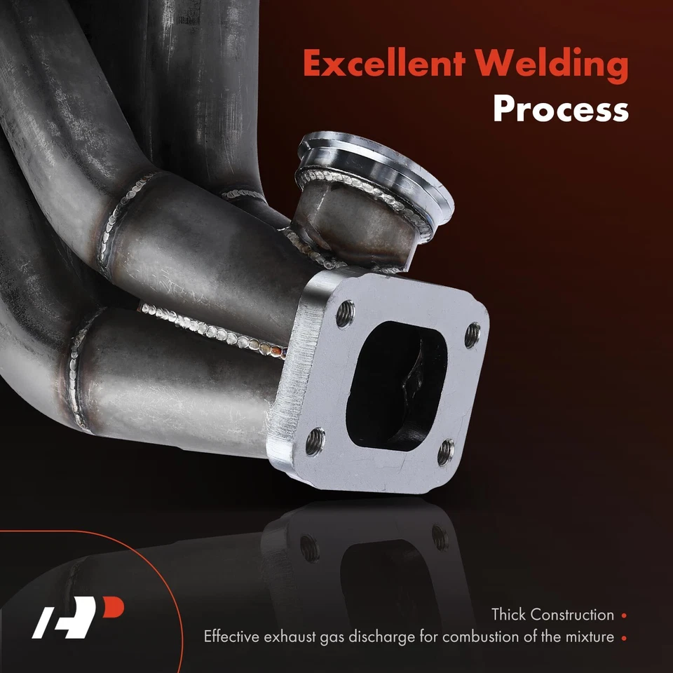 Coletor de escape com kit de junta para Scion xA xB 04-06 Toyota Echo 00-05 1.5L DOHC - Imagem 3 de 4