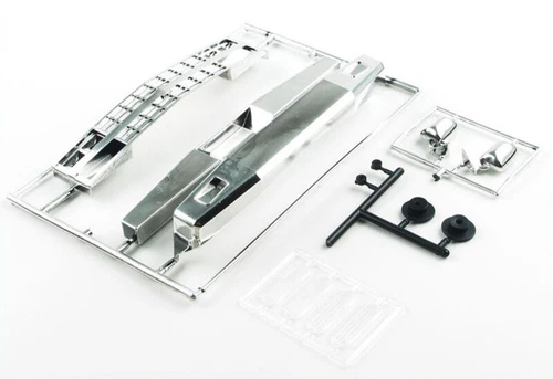 Attachments Bumper Grill Mirror for Truck Lorry Replacement Part USA-1 Kyosho...