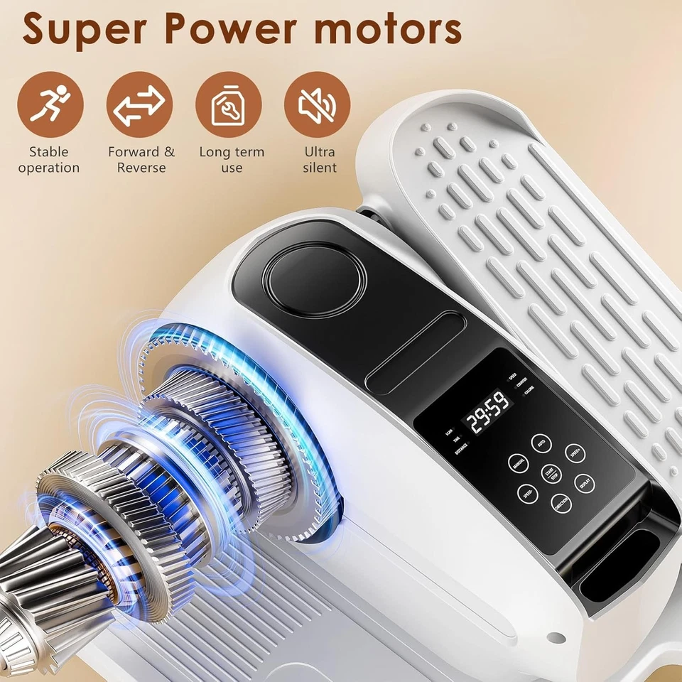 Under Desk Elliptical Exercise Machine, Mini Elliptical Leg Exerciser as Seen on - Image 2 of 4