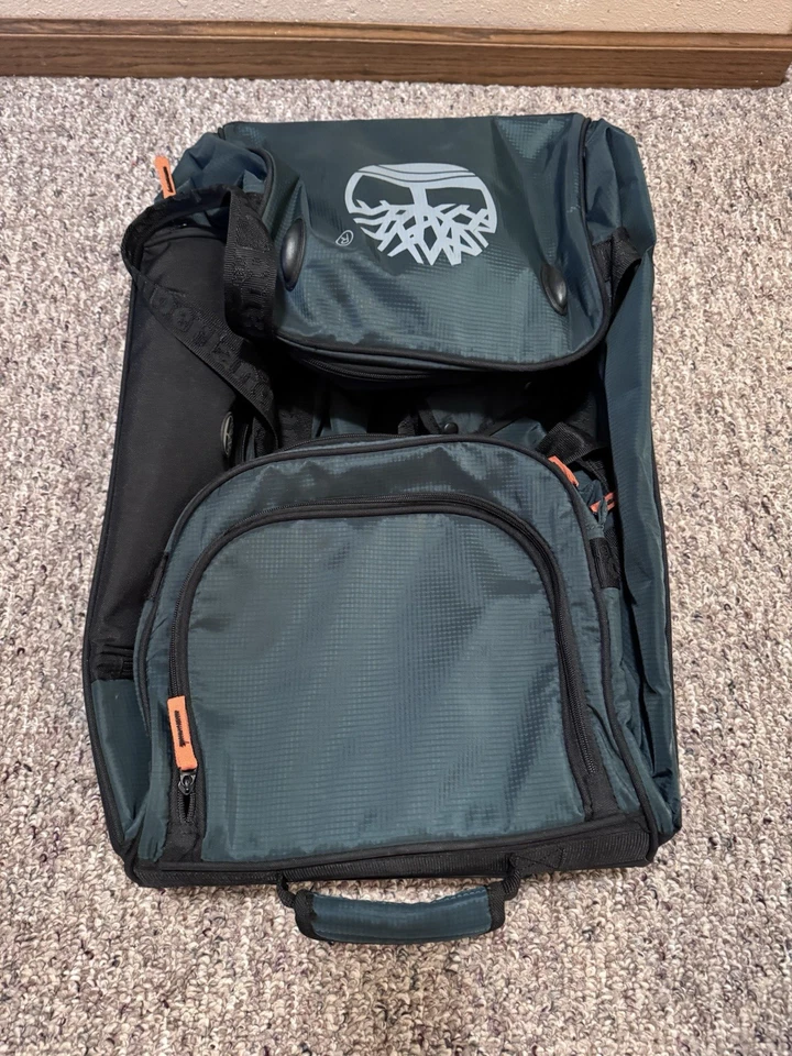 Bolsa de lona Timberland verde con asa Foto 2 de 4