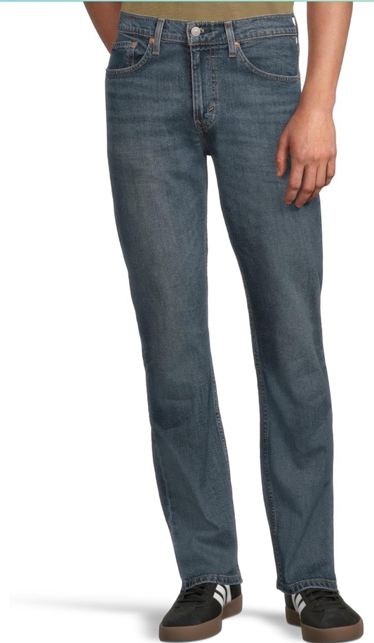 Levi's 514 Straight Fit Stretch Jeans Men's 31x30 Loud Opinions Blue 005141711