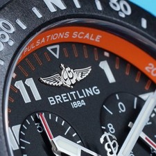 Breitling Endurance Pro 44mm Black Dial, New Orange Strap, Full Set 2022 15