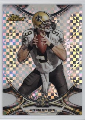 2015 Topps Finest X-Fractor Drew Brees #43 9mc