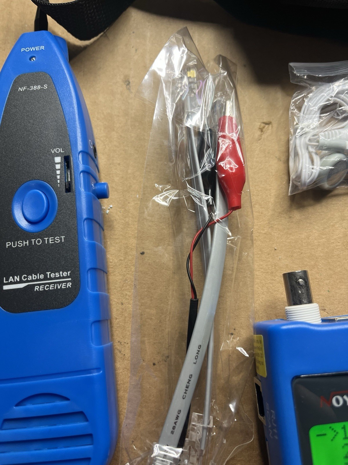 NF-388 Multipurpose Network LAN Phone Cable Tester Wire Tracker Measure Length