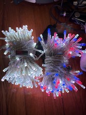 Twinkly Christmas Curtain Lights X2 - Multi Color LEDs - App-Controlled Preowned