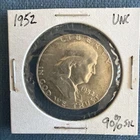 1952 50C Franklin Half Dollar