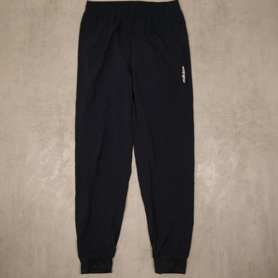Adidas Jogginghose Herren M Navy Regular Fit Small Logo Streetwear Sportswear 