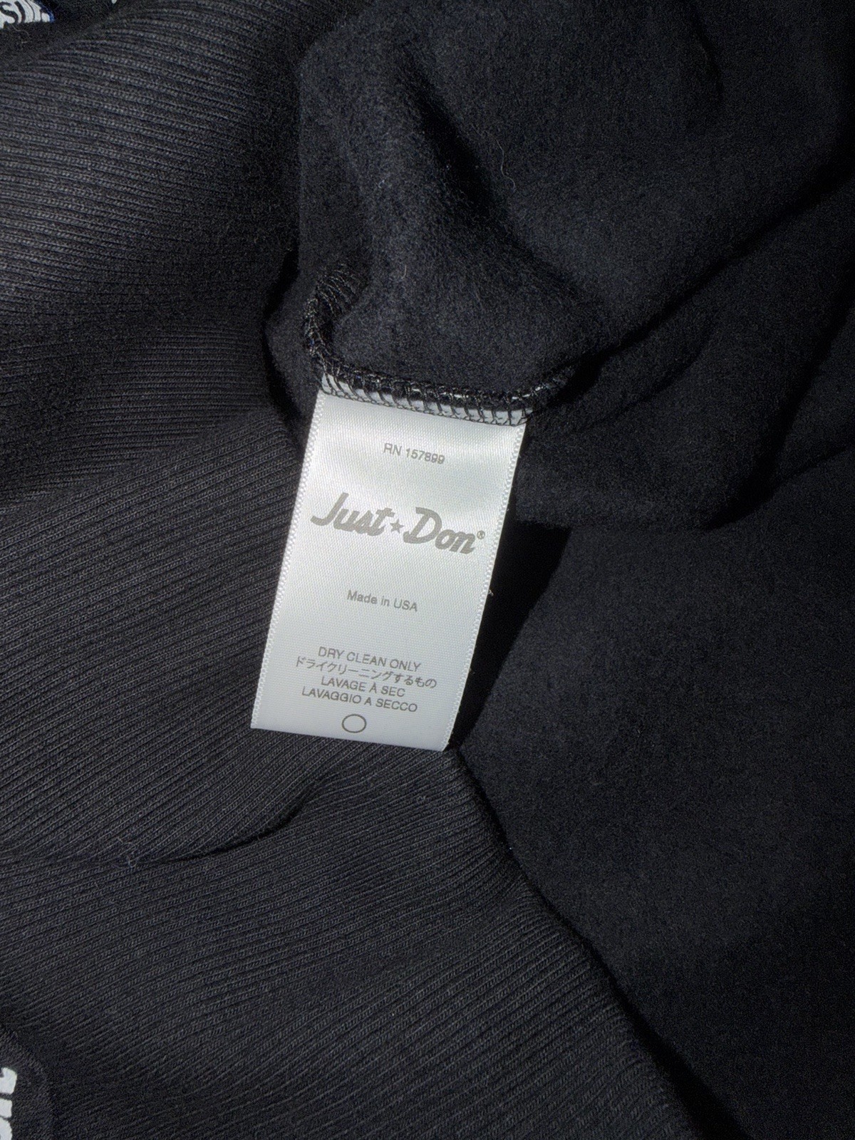 Just Don x Pepsi Men’s Medium Hoodie Sweatshirt Logo 2024 Rare Collaboration image 10