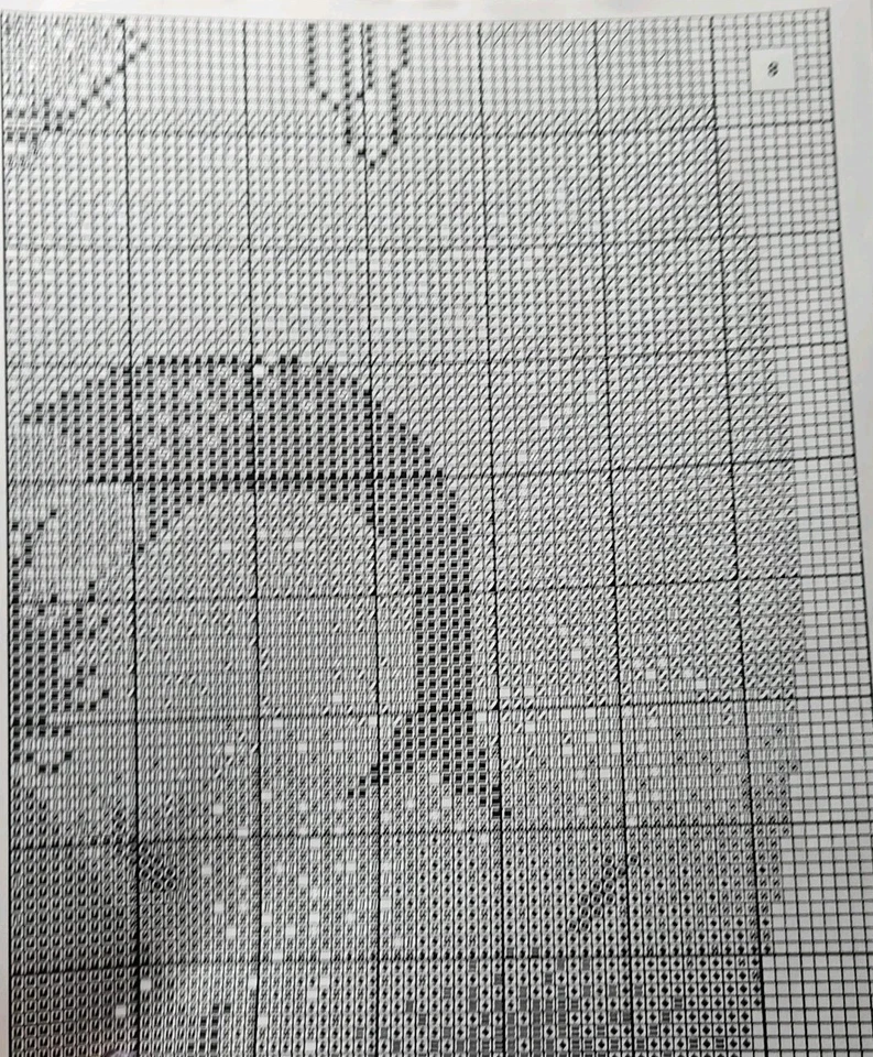 Vintage Design by Helga Counted Cross Stitch Pattern Cahoon Clock Makers Sign - Image 4 of 4