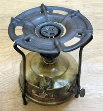 Collectible Original Antique Prabhat Vintage Kerosene Oil Brass Pressure Stove.