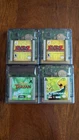 Working (4) Game Boy Color Cartridges Tarzan, Dinosaur, Yu-Gi-Oh Dark Duel RS13