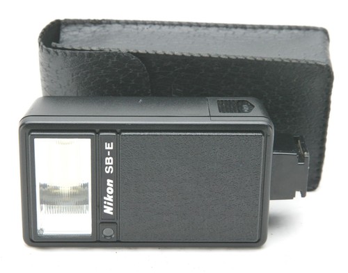 Nikon SB-E Shoe Mount Small Flash For Nikon Film Cameras EM & FG. Tested. READ.