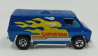 Vintage Hot Wheels Super Van Chevy Metal-Flake Blue With Flames Kellogg's Promo