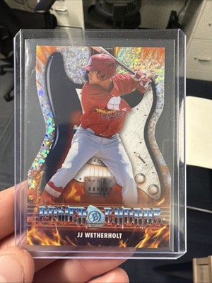 2026 Bowman #PC-5 JJ Wetherholt Power Chords Mini Diamond /150 STL Cardinals