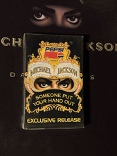 Michael Jackson K7 Promo Pepsi Someone Put Your Hand Out cassette audio NEUF