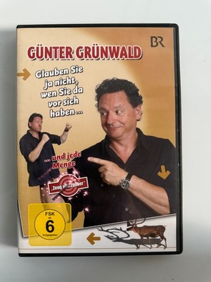 GÜNTER GRÜNWALD - GLAUBEN SIE JA NICHT, WEN SIE DA VOR SICH HABEN ... auf DVD