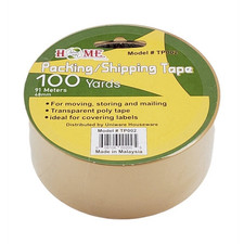 Home Packing/Shipping Tape Transparent Poly Clear 48mm x 100 Yards TP002