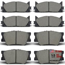 D1293 D1212 Front Rear Ceramic Disc Brake Pads Kit For Lexus ES350 2007