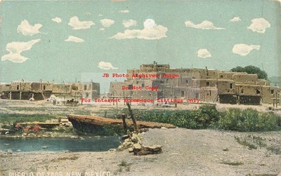 Native American Pueblo Indians Taos New Mexico, Fred Harvey