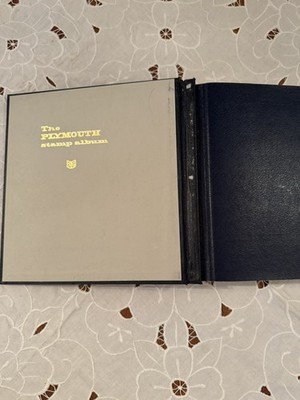 Stanley Gibbons Plymouth Stamp Album with many inserts - empty hawids on pages 