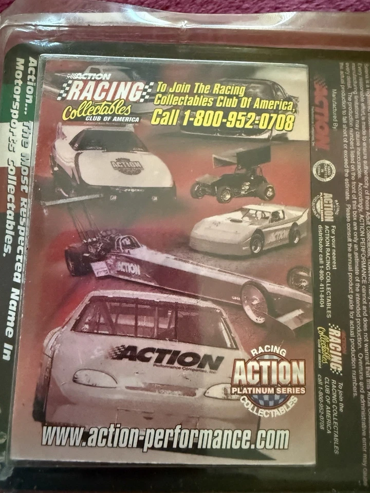 1998 Action Tony Pedregon Castros Syntec Mustang Funny Car “Selena” Tribute 1:64 - Image 2 of 4