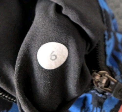 Lululemon Tracker Short IV 4" 4 Way Stretch Women's Sz 6 Paint Storm Harbor Blue - Picture 4 of 9
