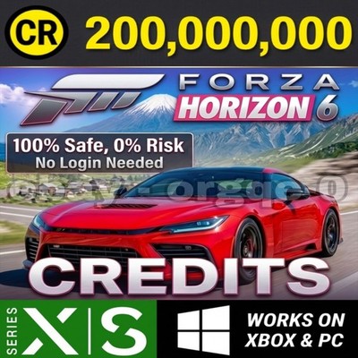 Forza Horizon 6 CR  CREDITS  200M | XBOX | PC | STEAM |
