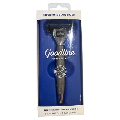Goodline Grooming Co Precision 5-Blade Razor-1 Razor & 1-5 Blade Cartridge