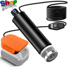 Portable Water Sump Pump for Dewalt 18V/20V/60V Li-Ion Battery, 120W 12V Cordles