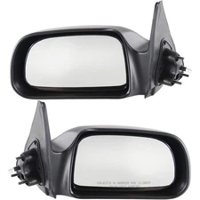 Manual Remote Side View Mirrors Pair Set NEW for 00-04 Tacoma Pickup Truck