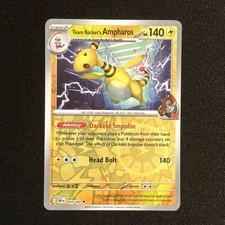 Team Rocket's Ampharos Uncommon Reverse Holofoil 074/182 SV10 Destined Rivals NM