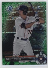 2017 Bowman Chrome Prospects Green Shimmer Refractor 56/99 Garrett Stubbs 9bv