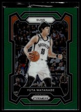 2023-24 Panini Prizm #285 Yuta Watanabe Prizms Green