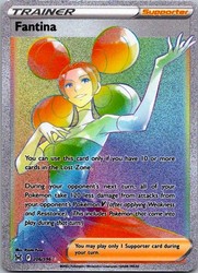 Fantina 206/196 Lost Origin Secret Rare Rainbow Full Art