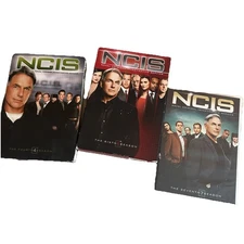 NCIS CBS Television Series Season 4 6 and 7 DVD Set Lot Show Tv Drama