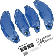 Brake Caliper Cover, Robust Yet Lightweight Caliper Protector, Wheel Hub - Blue