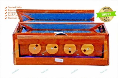 Shruti Box Swar Peti Swarpeti Swar Peti Swarpeti Naturholzfarbe