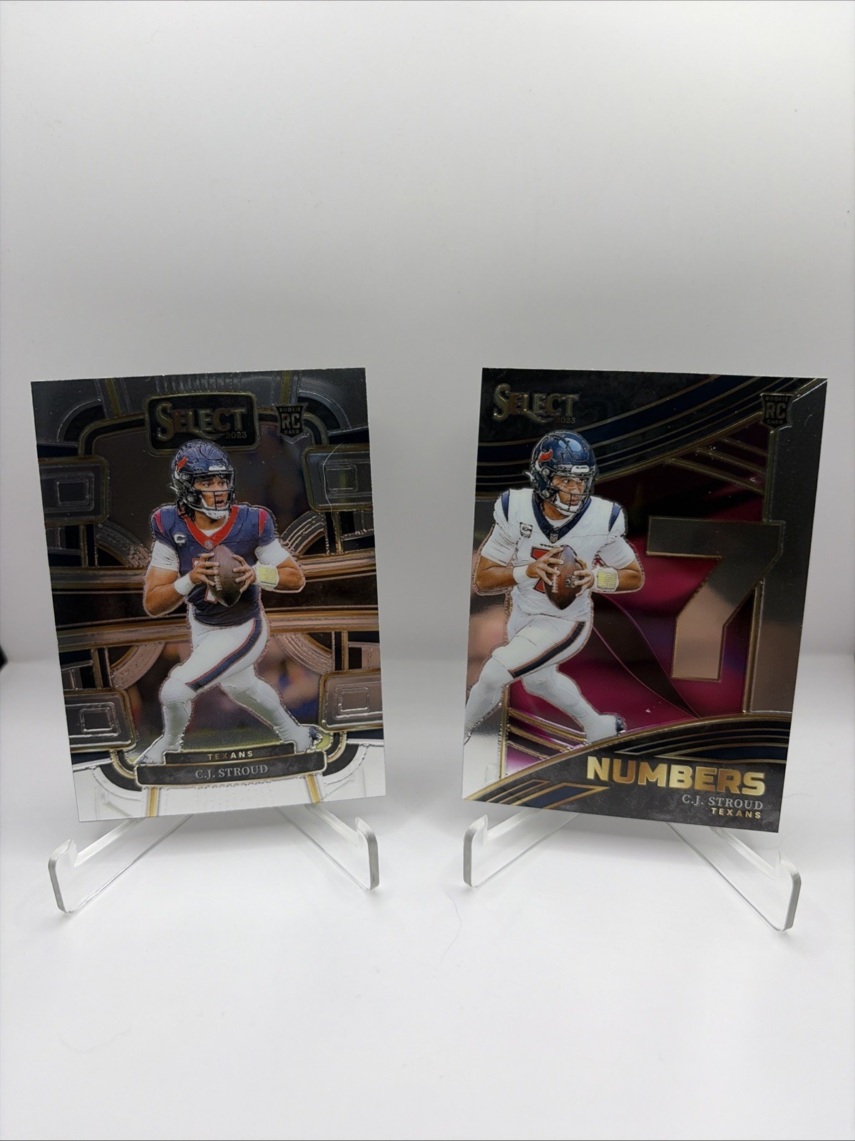 CJ Stroud 2023 Select Concourse Base Rookie Card #41 - Texans Numbers