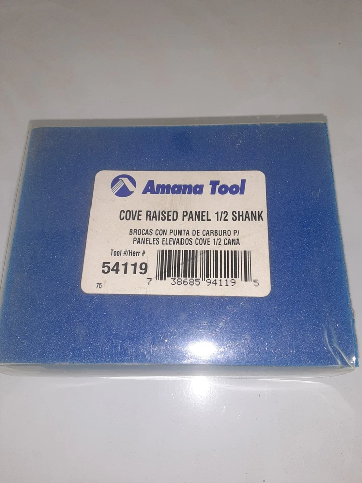 Amana Tool - 54119 Carbide Tipped Cove Raised Panel 1-9/16 Radiusx3-3/8 Diax1/2 - Image 3 of 3