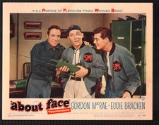 About Face 11x14 Lobby Card #4 Eddie Bracken Dick Wesson