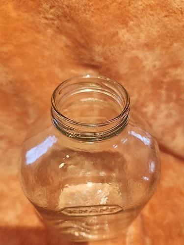 Vintage Kraft Orange Juice Bottle with Lid 64 oz. Water or Tea for Refrigerator - Picture 6 of 8