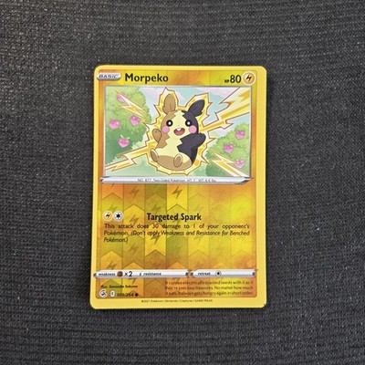 Pokemon TCG Fusion Strike Morpeko Reverse Holo Card 109/264