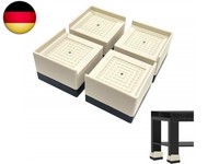MöBelerhöHung MöBelfüßE Weiß,TischerhöHung FüßE 4 Cm,MöBel ErhöHung,
