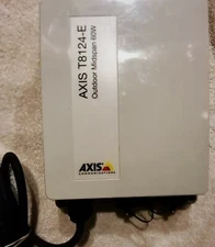 AXIS T8124-E Outdoor Midspan 60W IP66 Rated AXIS Q60-E. Male RJ45 Connector Inc.