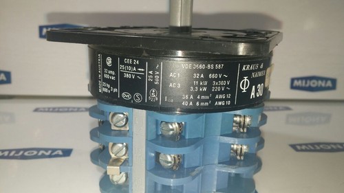 Interruptor Kraus & Naimer A 30 1AA770 E 32A - Imagen 2 de 2