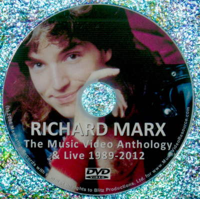 RICHARD MARX Music Video Anthology & LIVE 1989 to 2012 DVD (1 Hour 20 Minutes)