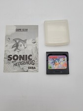 Sonic 2 Sega Game Gear Sonic the Hedgehog 2 With Instruction Manual